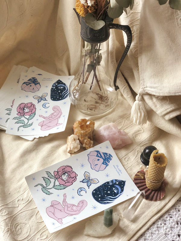 ♡ The Path to Inner Wisdom ♡ Sticker Sheet