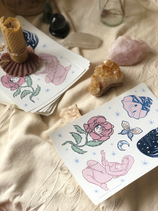 ♡ The Path to Inner Wisdom ♡ Sticker Sheet